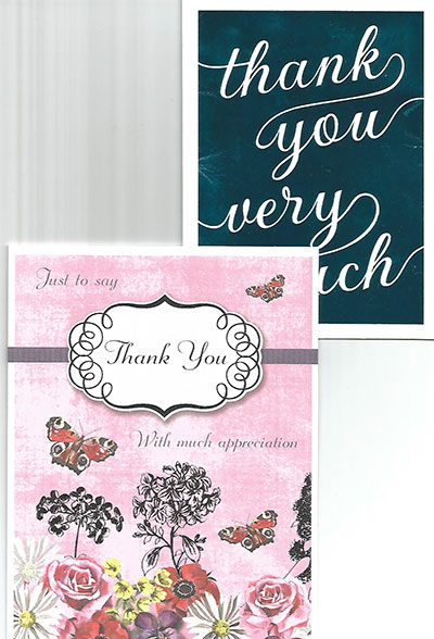 Thank you cards